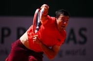Sebastian Ofner at the 2023 French Open.